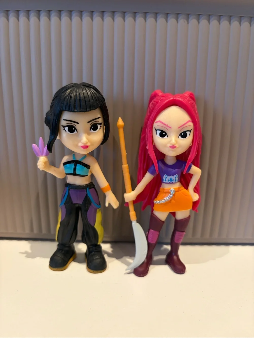 Zoey & Mira K POP DEMON HUNTERS Figurines
